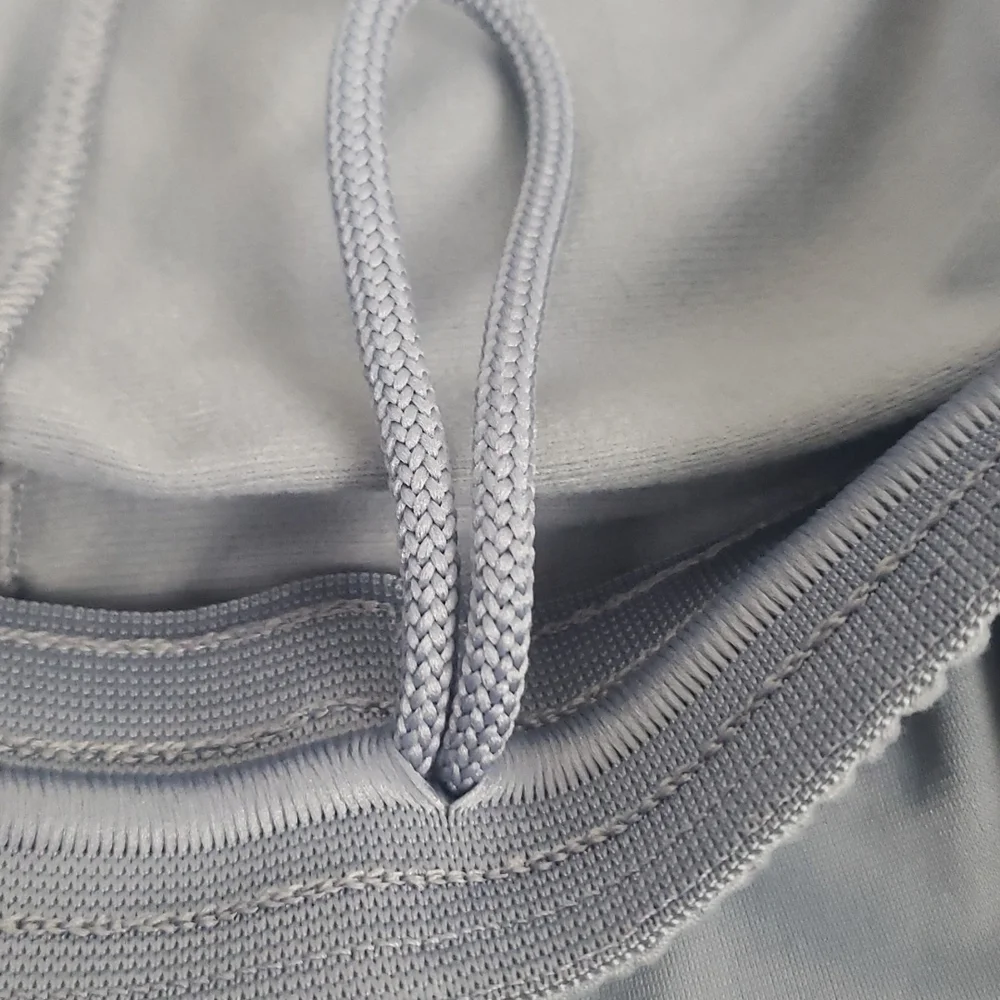 Tek Gear gray, neon green stripe with pockets athletic pants Size Small